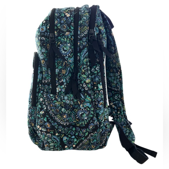 Vera Bradley Women's Cotton XL Campus Backpack in Dreamer Paisley - Picture 3 of 10